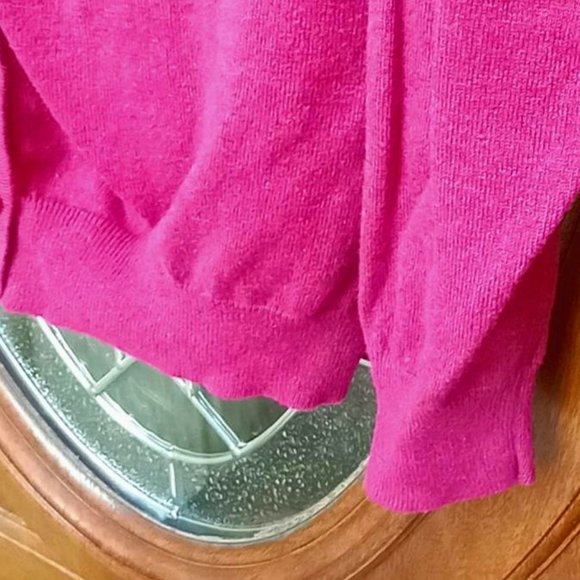 Merona Fuschia Pink Sweater Size XL - Picture 5 of 6